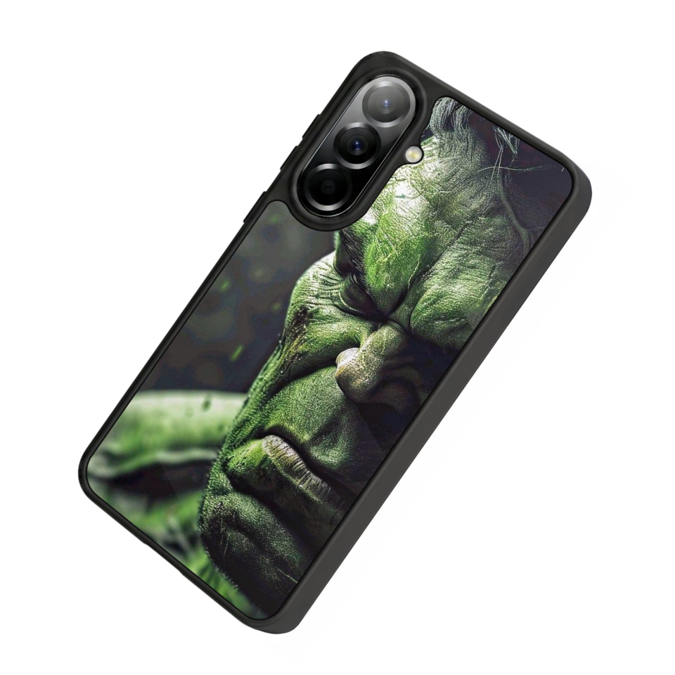 Samsung Galaxy A37 Uyumlu Hulk Tasarımlı Glossy Premium Kılıf