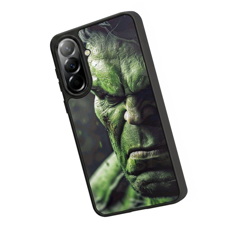 Samsung Galaxy A37 Uyumlu Hulk Tasarımlı Glossy Premium Kılıf