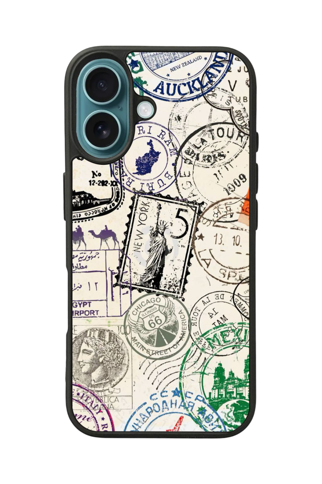 iPhone 16 Plus Uyumlu Poster Tasarımlı Glossy Premium Kılıf