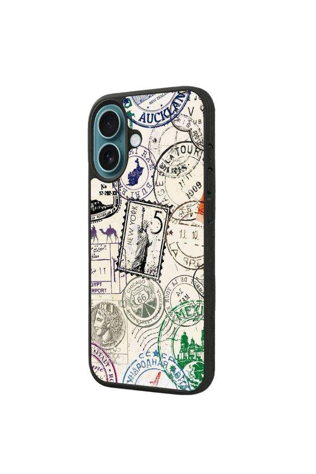 iPhone 16 Plus Uyumlu Poster Tasarımlı Glossy Premium Kılıf