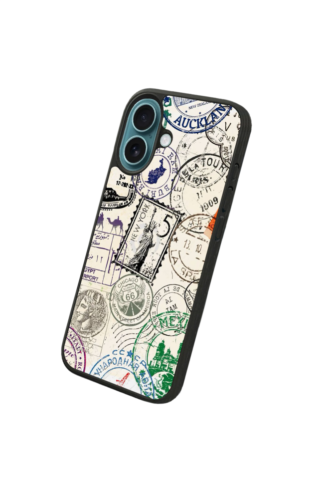 iPhone 16 Plus Uyumlu Poster Tasarımlı Glossy Premium Kılıf
