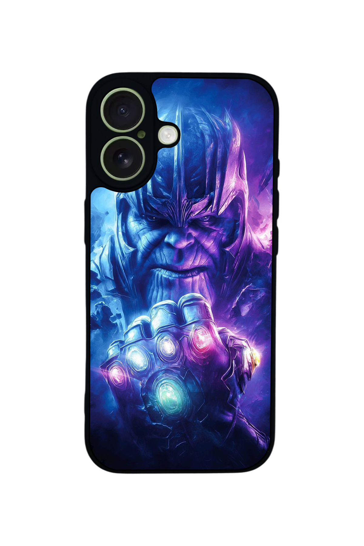 iPhone 17 Uyumlu Thanos Tasarımlı Glossy Premium Kılıf