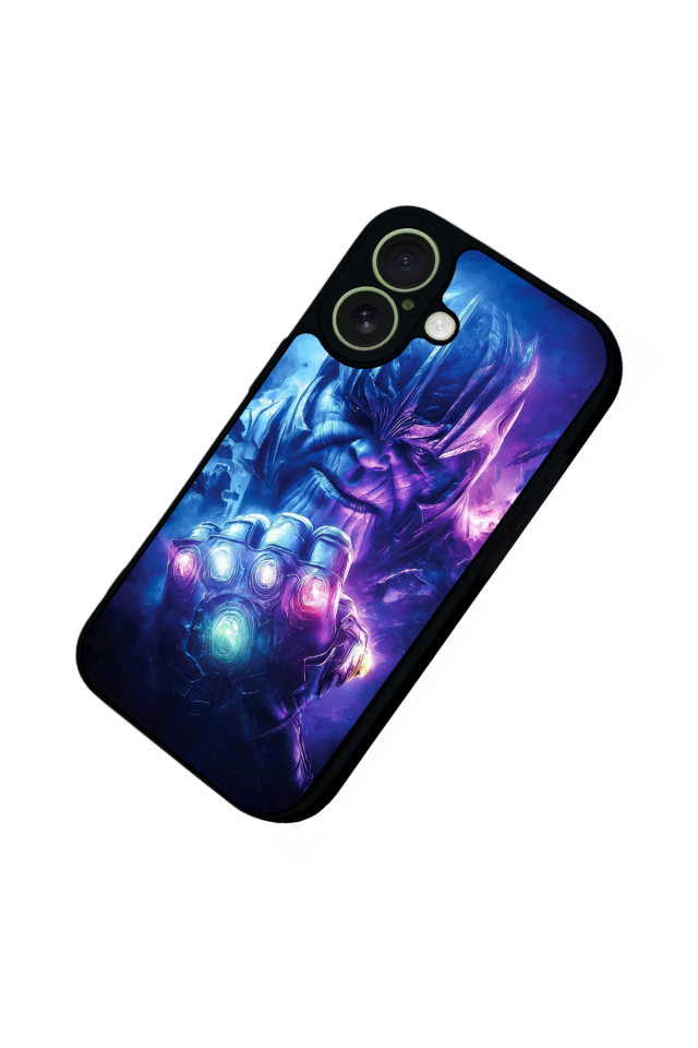 iPhone 17 Uyumlu Thanos Tasarımlı Glossy Premium Kılıf