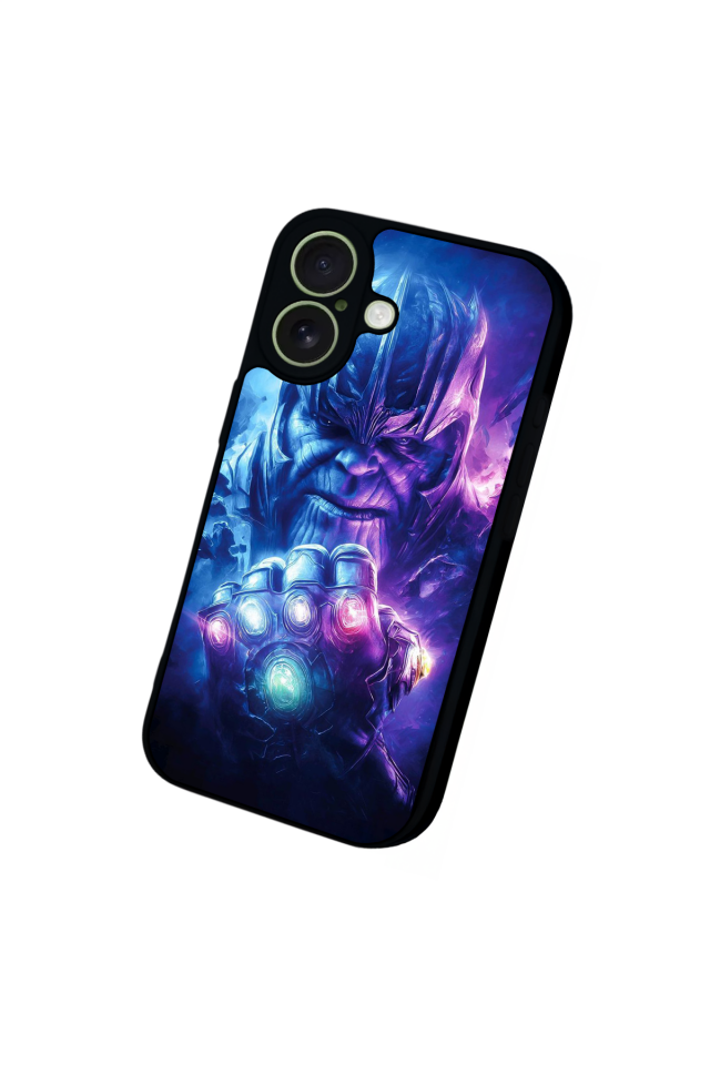 iPhone 17 Uyumlu Thanos Tasarımlı Glossy Premium Kılıf