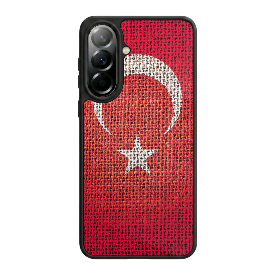 Samsung Galaxy A57 Uyumlu Türk Bayragi Tasarımlı Glossy Premium Kılıf