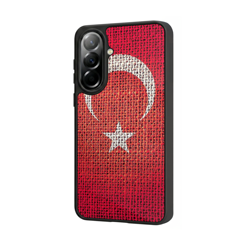 Samsung Galaxy A57 Uyumlu Türk Bayragi Tasarımlı Glossy Premium Kılıf