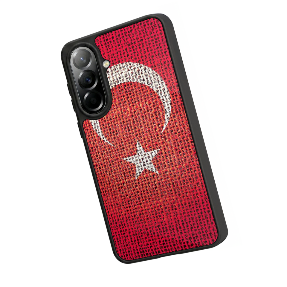 Samsung Galaxy A57 Uyumlu Türk Bayragi Tasarımlı Glossy Premium Kılıf