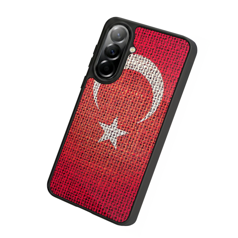 Samsung Galaxy A57 Uyumlu Türk Bayragi Tasarımlı Glossy Premium Kılıf