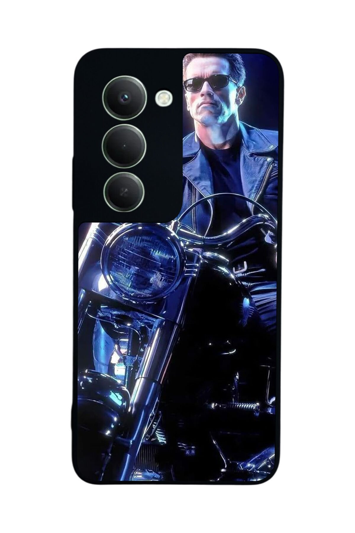 Xiaomi Redmi 15 5G Uyumlu Terminator Tasarımlı Glossy Premium Kılıf