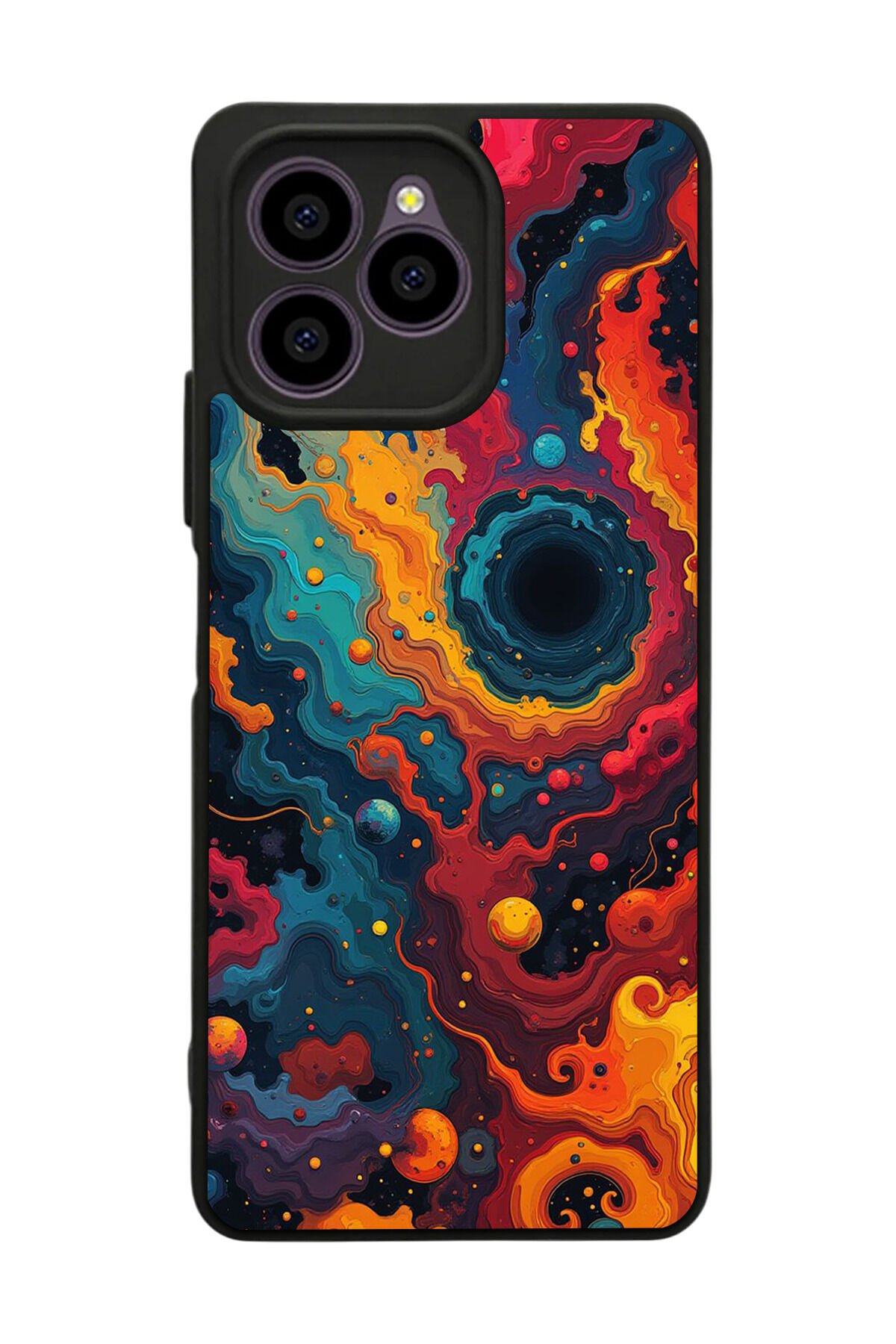 Omix X6 Uyumlu Abstract Tasarımlı Glossy Premium Kılıf