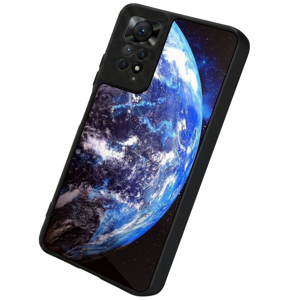 Xiaomi Redmi Note 11 Pro Uyumlu Ay Tasarımlı Glossy Premium Kılıf