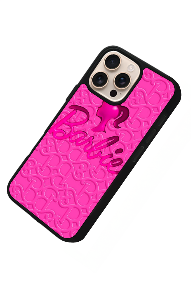 iPhone 16 Pro Max Uyumlu Barbie Tasarımlı Glossy Premium Kılıf