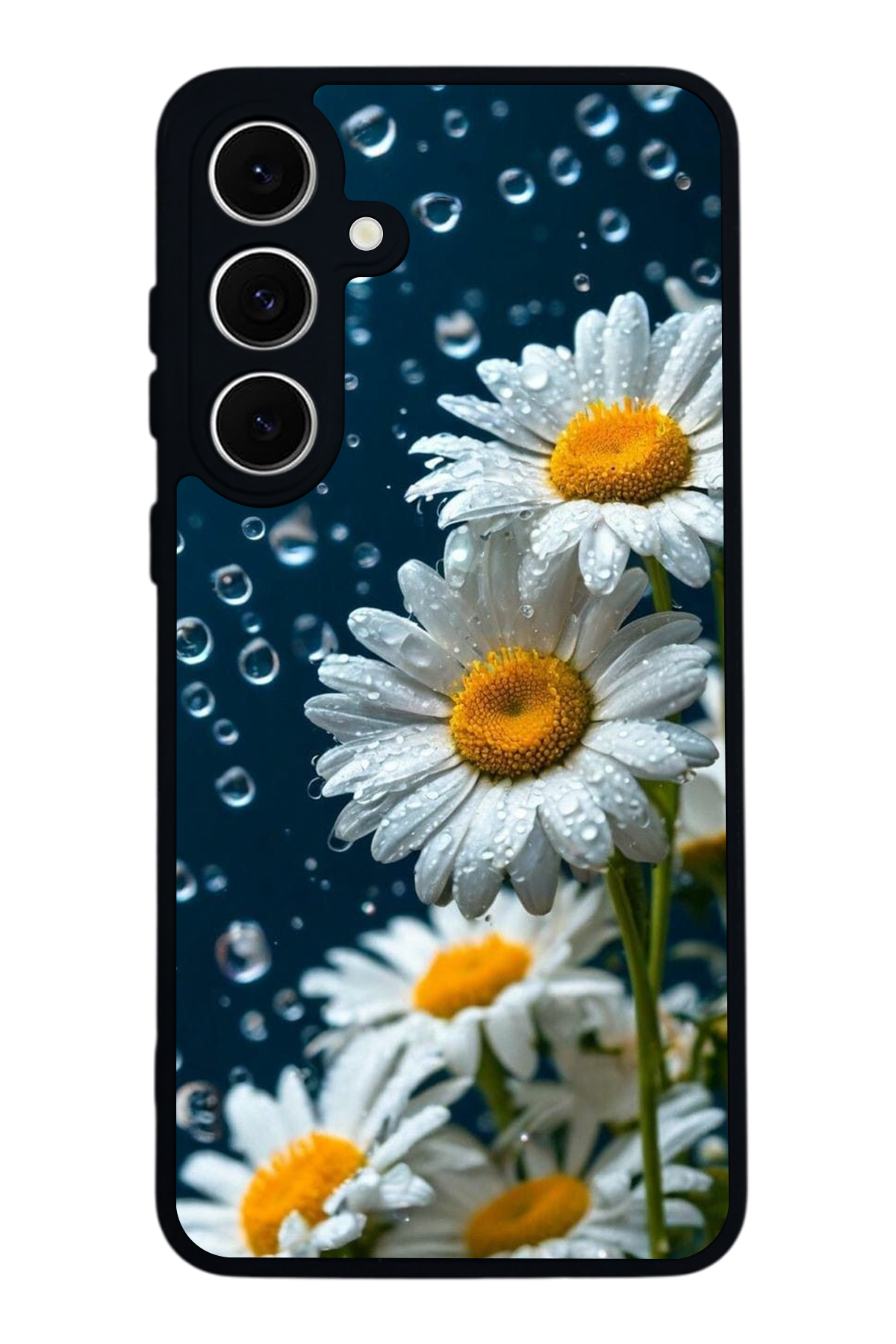 Samsung Galaxy A16 Uyumlu Cicek Tasarımlı Glossy Premium Kılıf