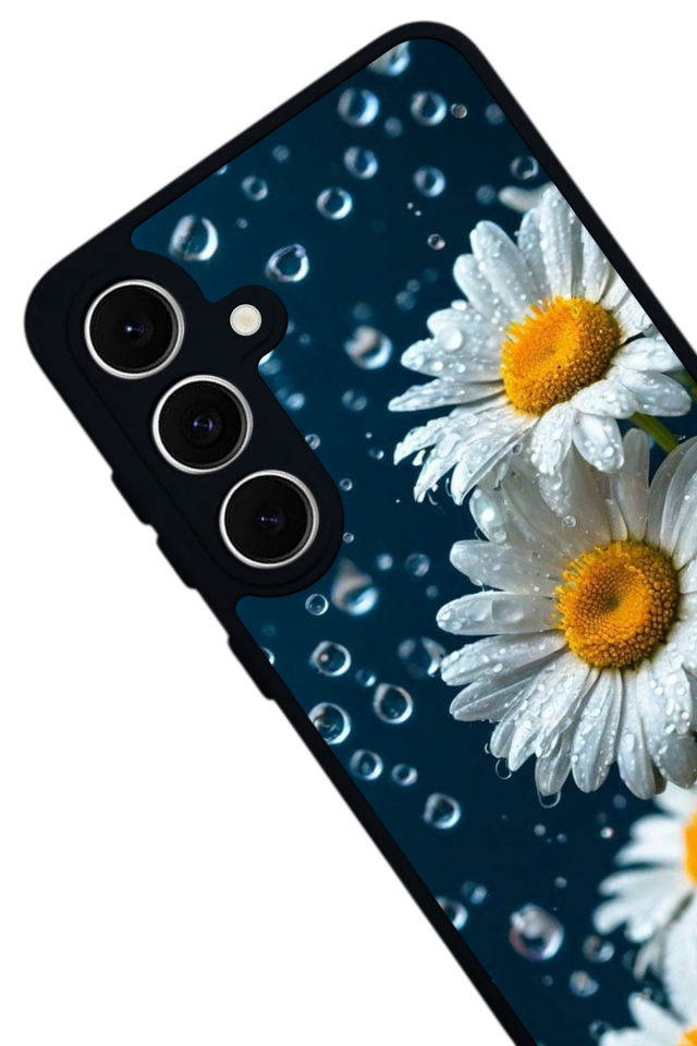 Samsung Galaxy A16 Uyumlu Cicek Tasarımlı Glossy Premium Kılıf