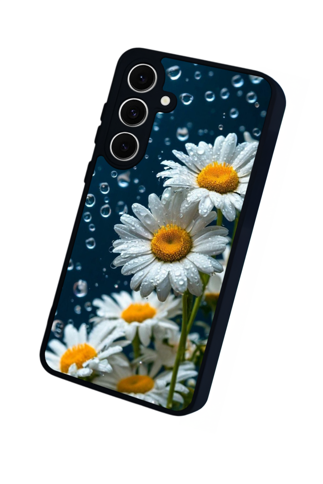 Samsung Galaxy A16 Uyumlu Cicek Tasarımlı Glossy Premium Kılıf