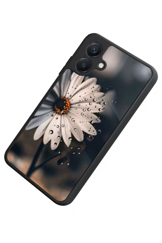 Samsung Galaxy A07 Uyumlu Cicek Tasarımlı Glossy Premium Kılıf