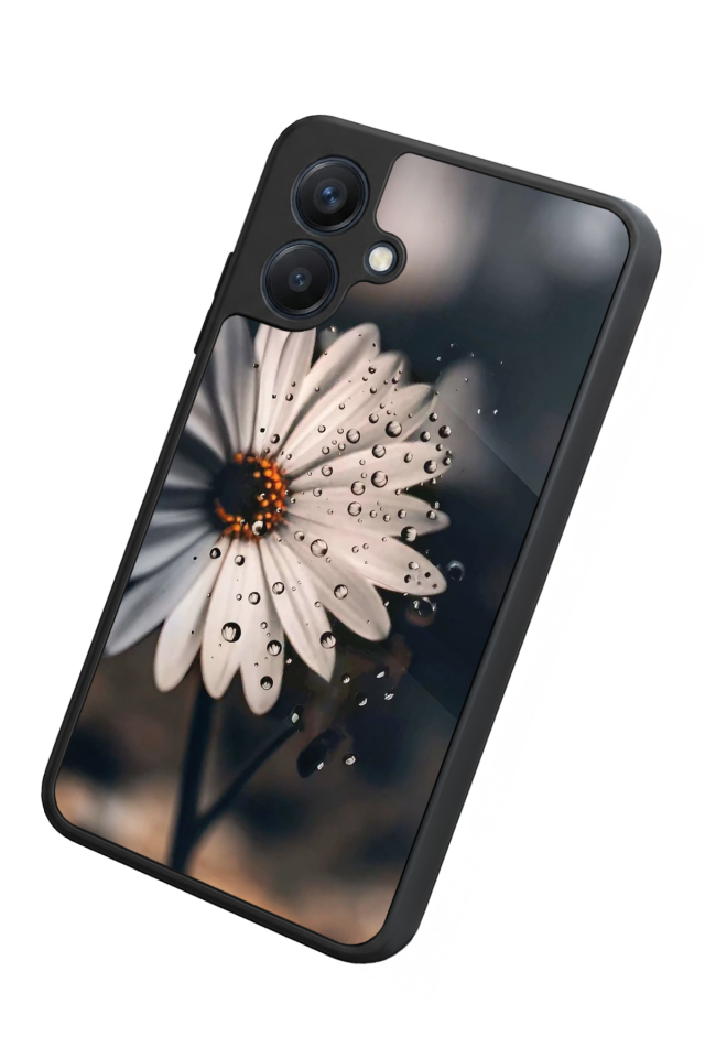 Samsung Galaxy A07 Uyumlu Cicek Tasarımlı Glossy Premium Kılıf