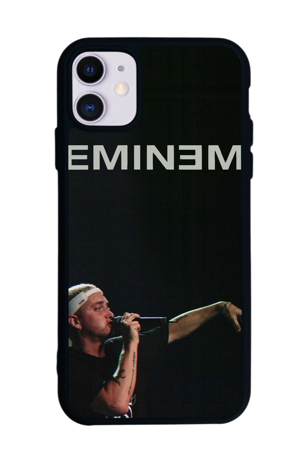 iPhone 11 Uyumlu Eminem Tasarımlı Glossy Premium Kılıf