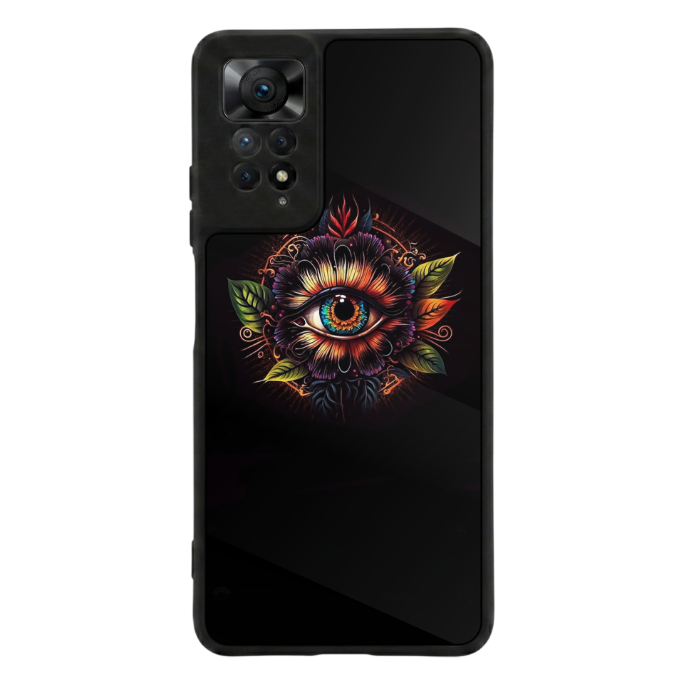 Xiaomi Redmi Note 11 Pro Uyumlu Göz Tasarımlı Glossy Premium Kılıf