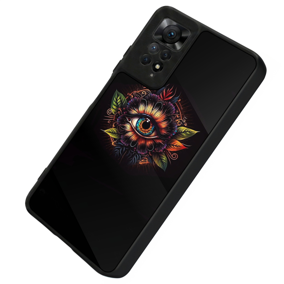 Xiaomi Redmi Note 11 Pro Uyumlu Göz Tasarımlı Glossy Premium Kılıf