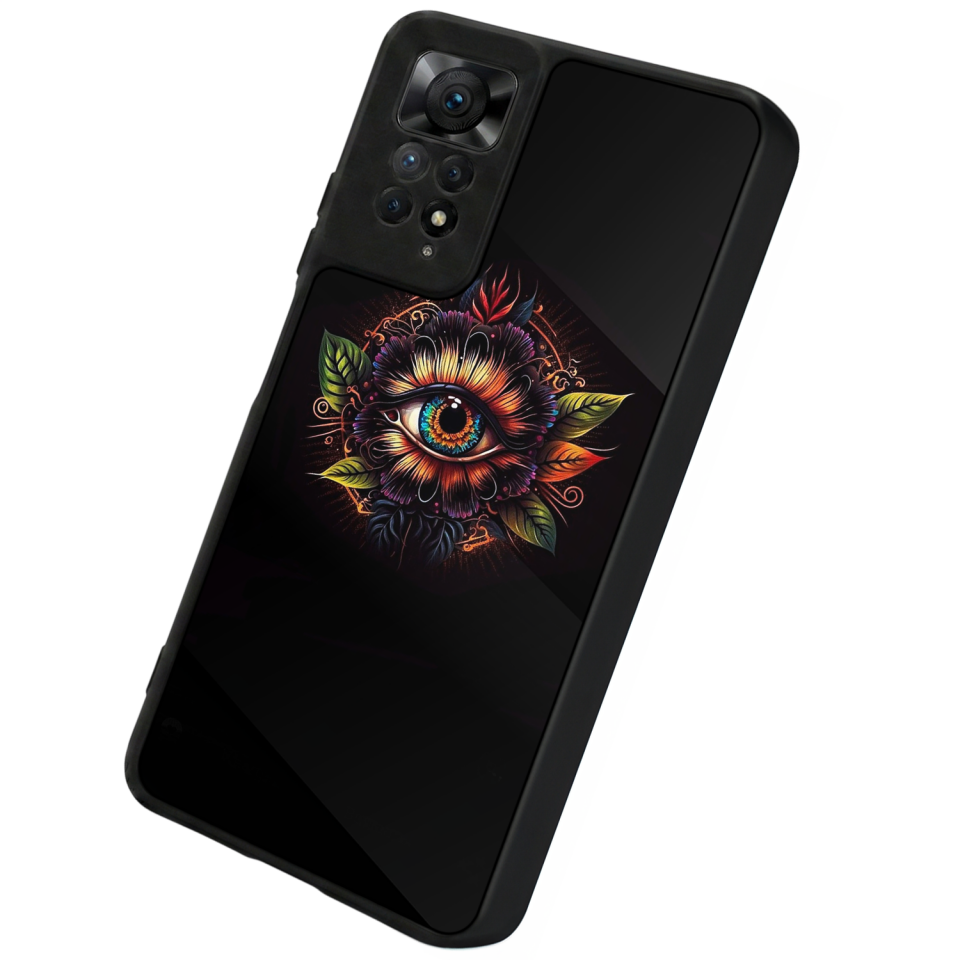 Xiaomi Redmi Note 11 Pro Uyumlu Göz Tasarımlı Glossy Premium Kılıf