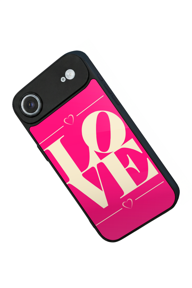 iPhone 17 Air Uyumlu Love Tasarımlı Glossy Premium Kılıf