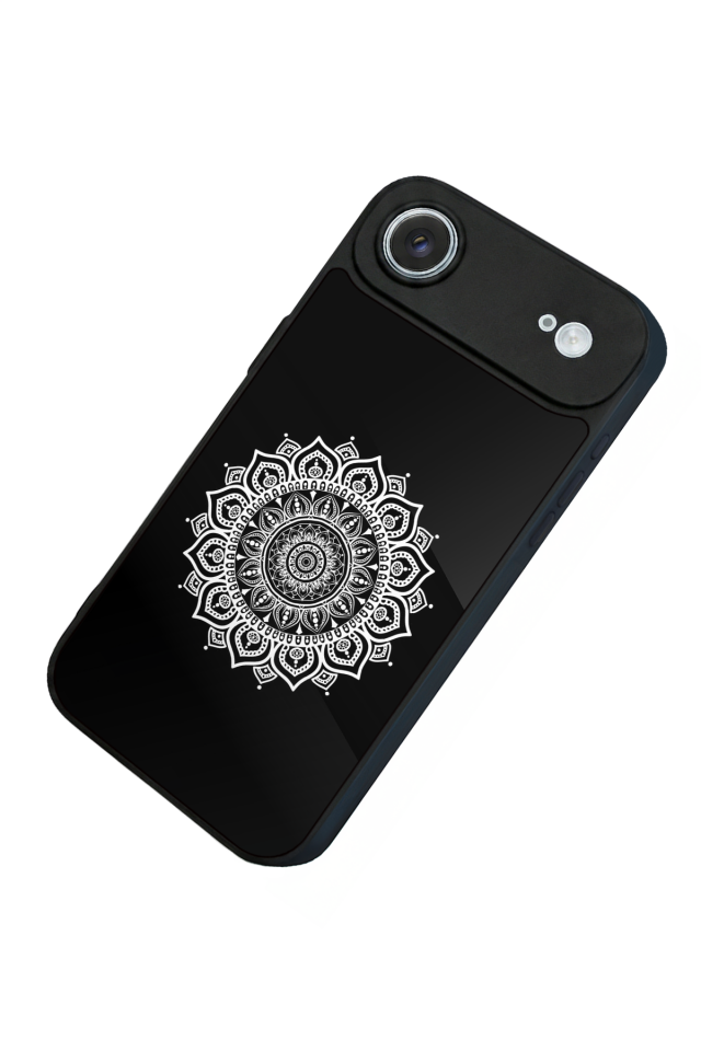 iPhone 17 Air Uyumlu Mandala Tasarımlı Glossy Premium Kılıf