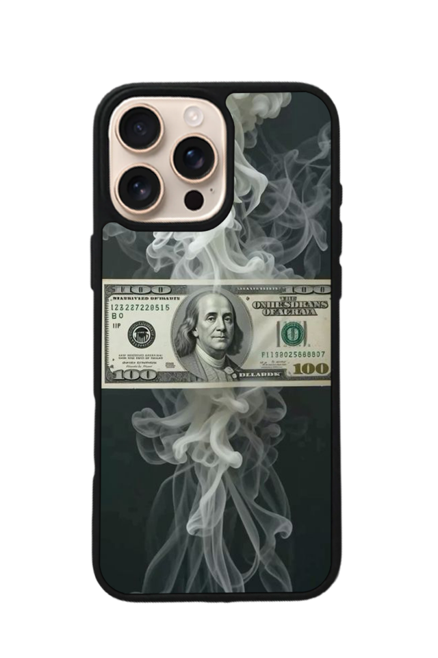 iPhone 16 Pro Uyumlu Para Tasarımlı Glossy Premium Kılıf