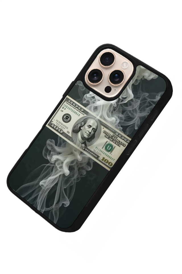 iPhone 16 Pro Uyumlu Para Tasarımlı Glossy Premium Kılıf