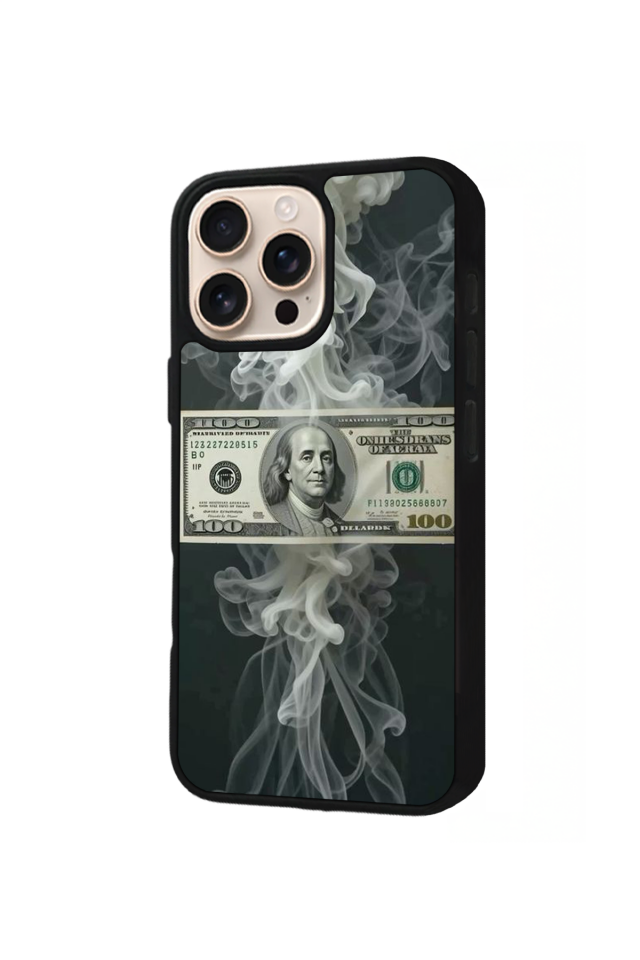 iPhone 16 Pro Uyumlu Para Tasarımlı Glossy Premium Kılıf