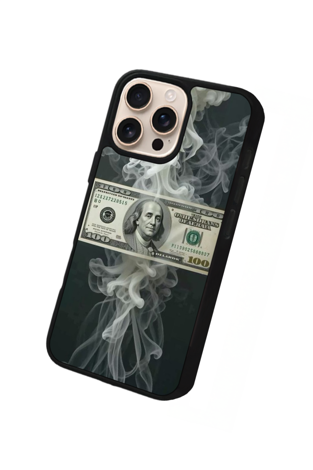 iPhone 16 Pro Uyumlu Para Tasarımlı Glossy Premium Kılıf