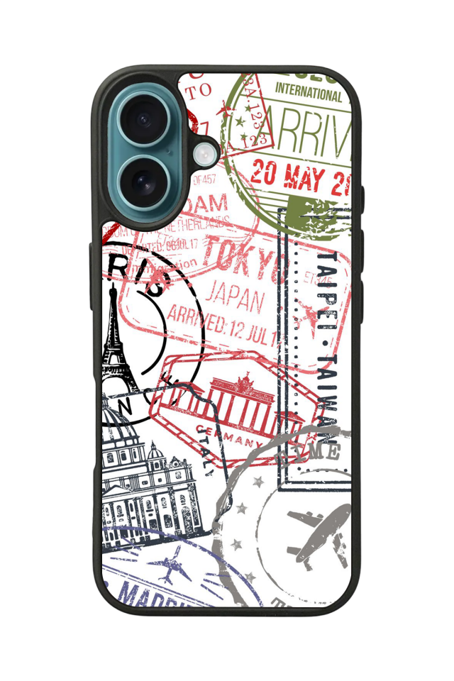 iPhone 16 Plus Uyumlu Poster Tasarımlı Glossy Premium Kılıf