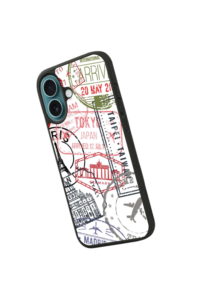 iPhone 16 Plus Uyumlu Poster Tasarımlı Glossy Premium Kılıf