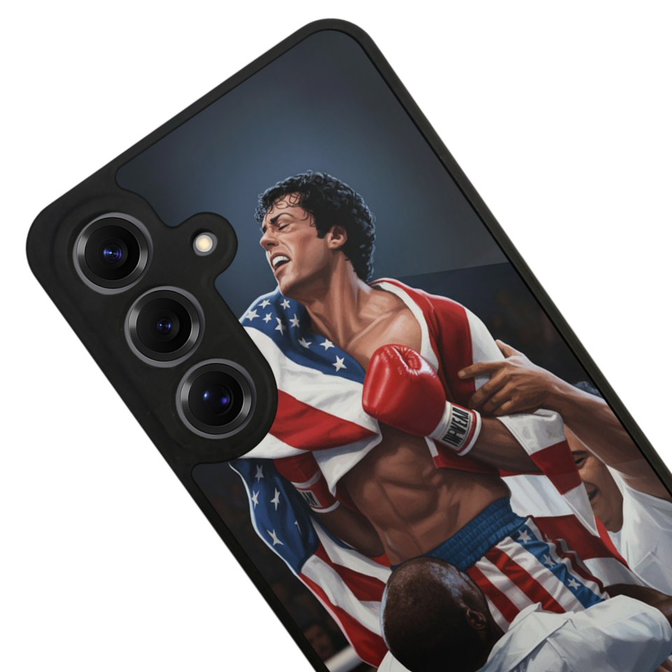 Samsung Galaxy S25 Uyumlu Rocky Tasarımlı Glossy Premium Kılıf