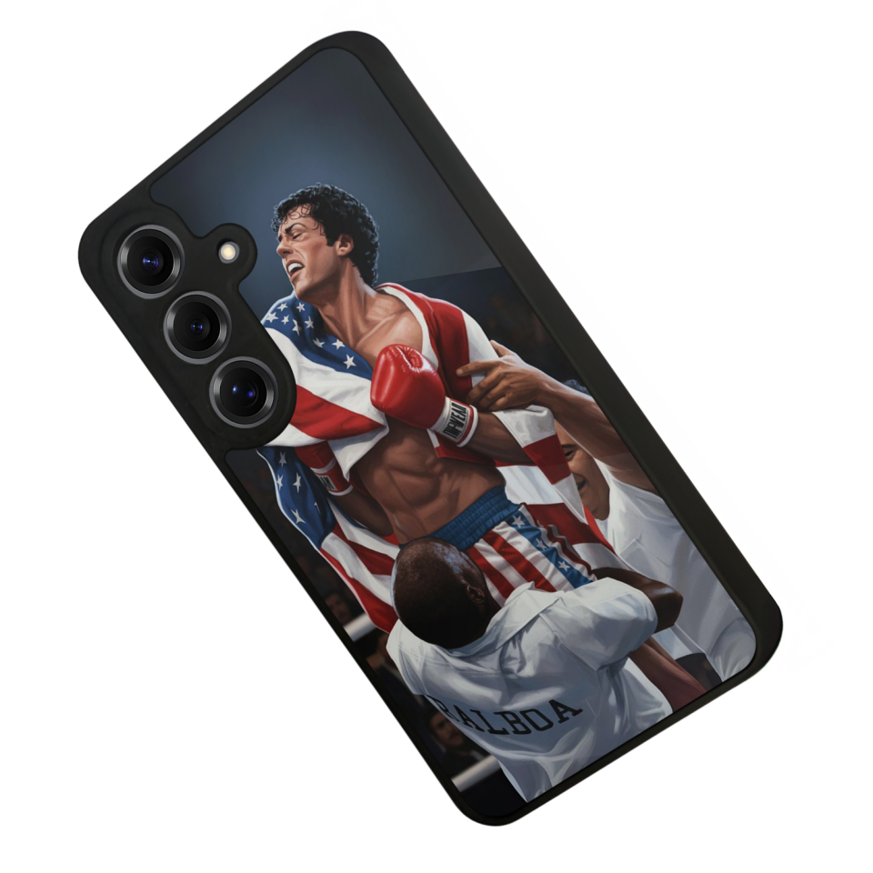 Samsung Galaxy S25 Uyumlu Rocky Tasarımlı Glossy Premium Kılıf