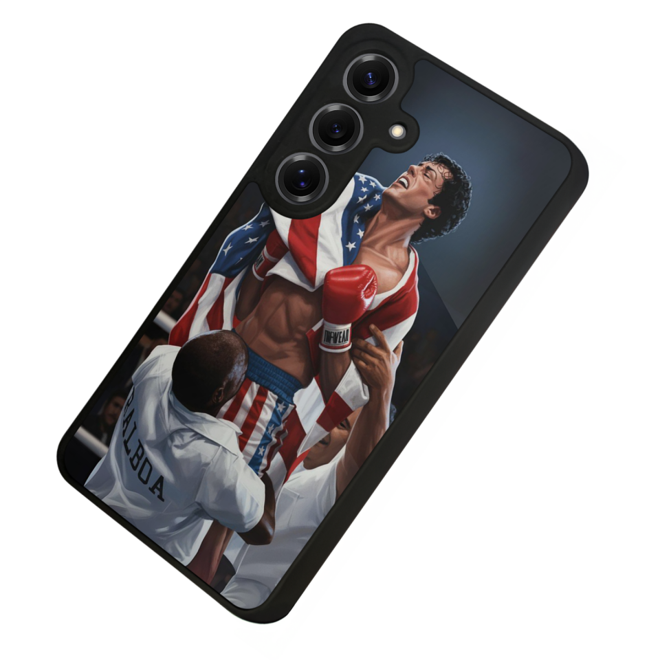 Samsung Galaxy S25 Uyumlu Rocky Tasarımlı Glossy Premium Kılıf