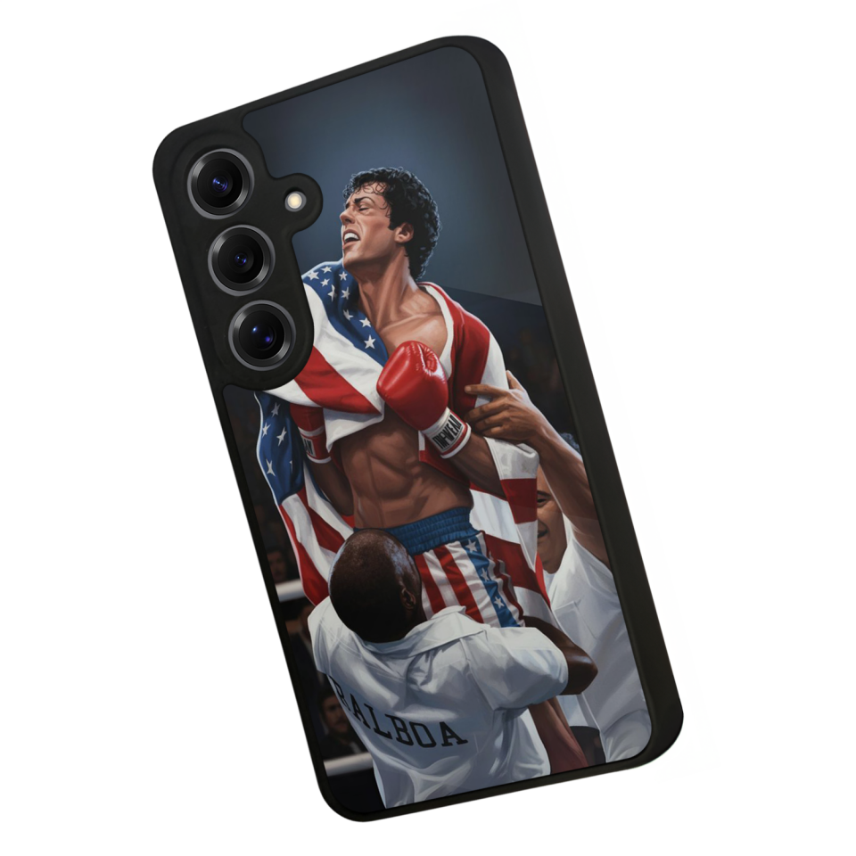 Samsung Galaxy S25 Uyumlu Rocky Tasarımlı Glossy Premium Kılıf