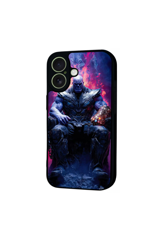 iPhone 17 Uyumlu Thanos Tasarımlı Glossy Premium Kılıf