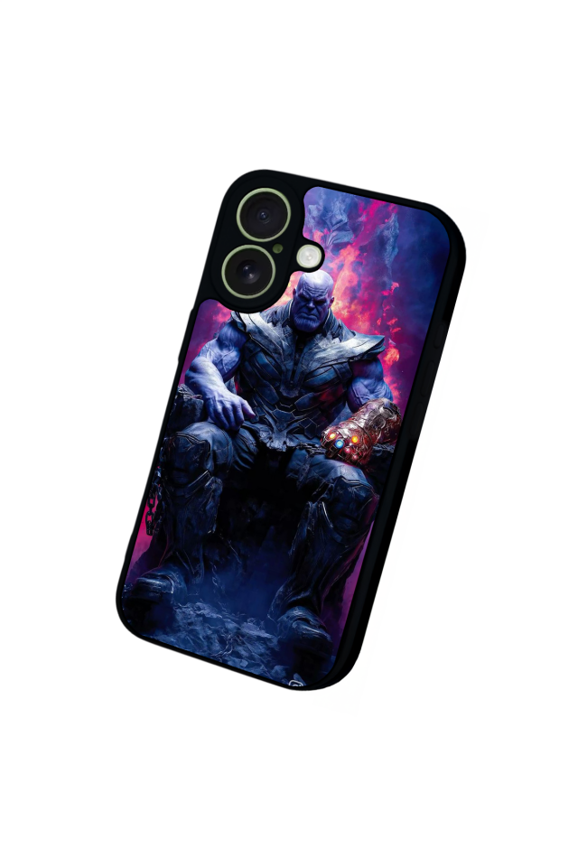 iPhone 17 Uyumlu Thanos Tasarımlı Glossy Premium Kılıf