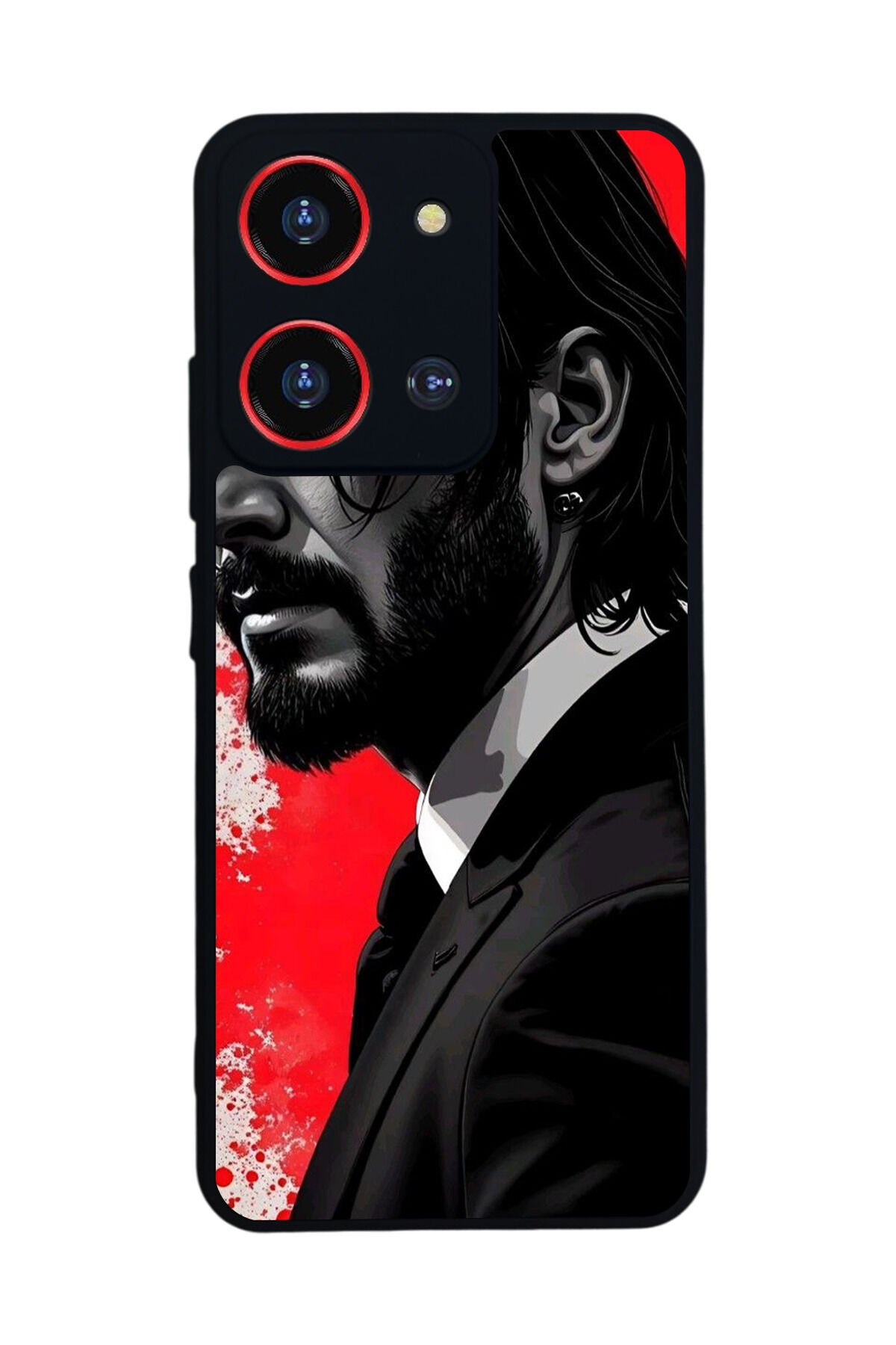 Reeder S19 Max Pro S ZOOM Uyumlu JohnWick Tasarımlı Glossy Premium Kılıf