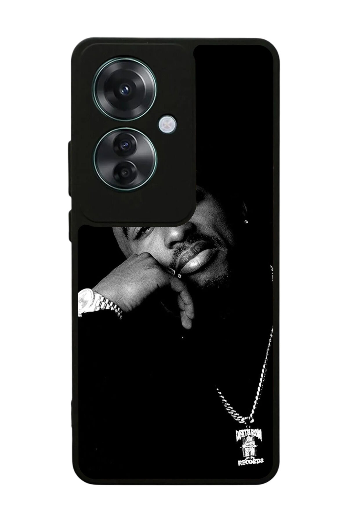 Oppo Reno 11F Uyumlu Tupac Tasarımlı Glossy Premium Kılıf