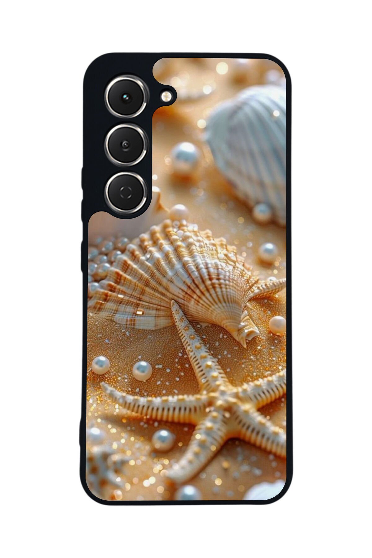 Tecno Spark 40 Pro Uyumlu İnci Tasarımlı Glossy Premium Kılıf