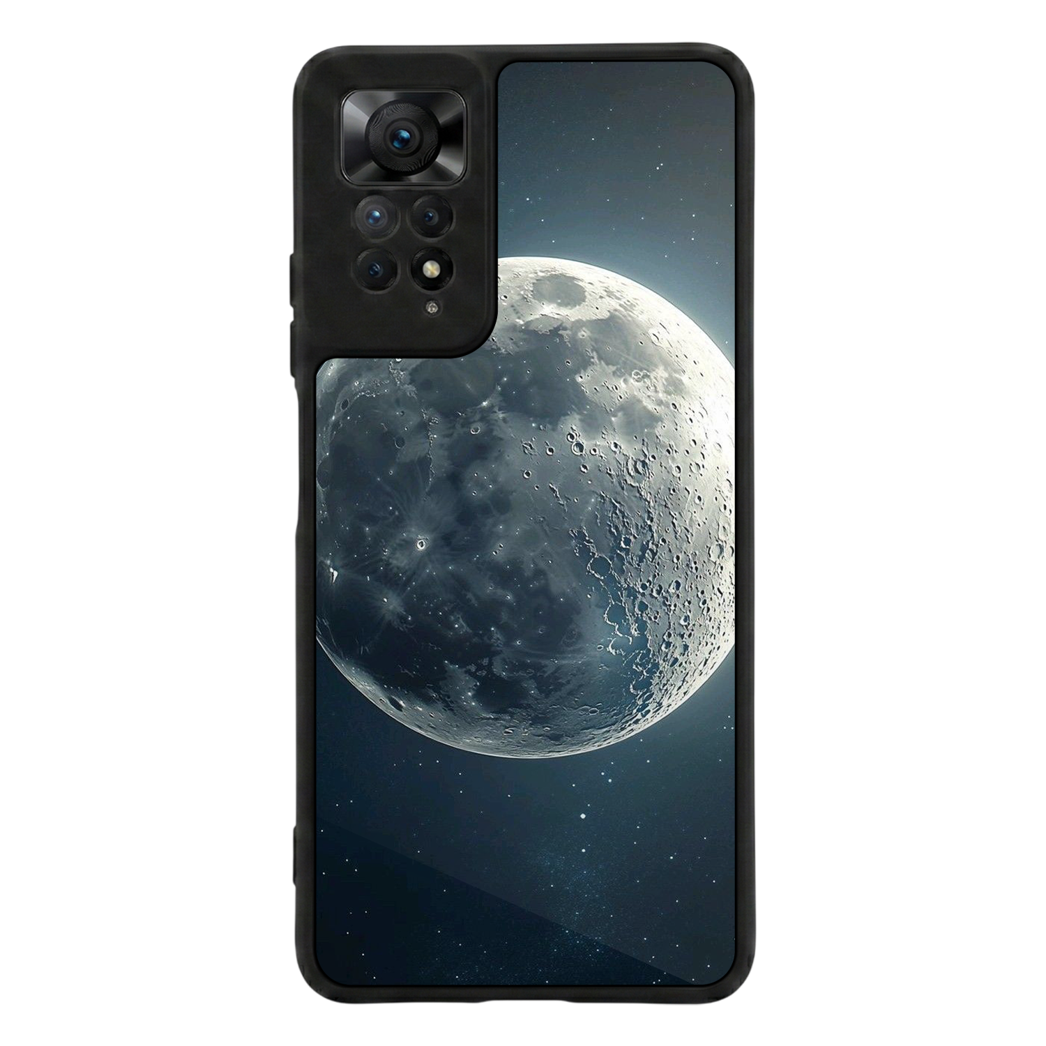 Xiaomi Redmi Note 11 Pro Uyumlu Ay Tasarımlı Glossy Premium Kılıf