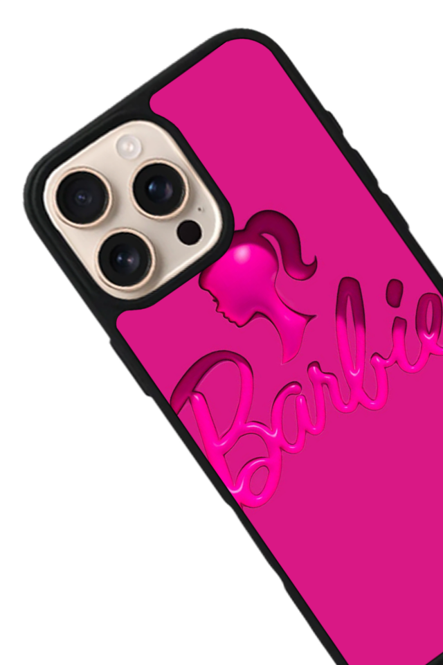 iPhone 16 Pro Max Uyumlu Barbie Tasarımlı Glossy Premium Kılıf