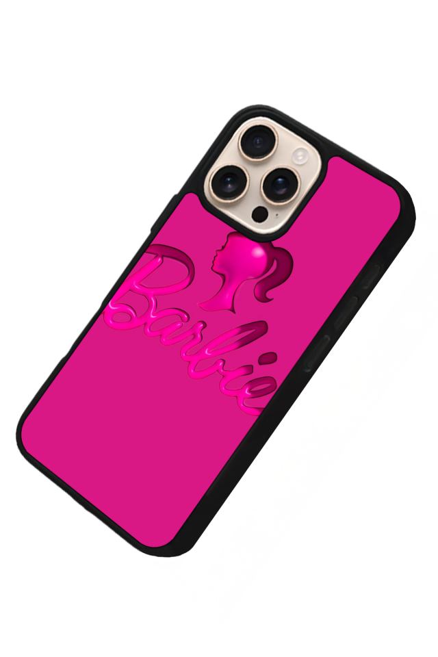 iPhone 16 Pro Max Uyumlu Barbie Tasarımlı Glossy Premium Kılıf
