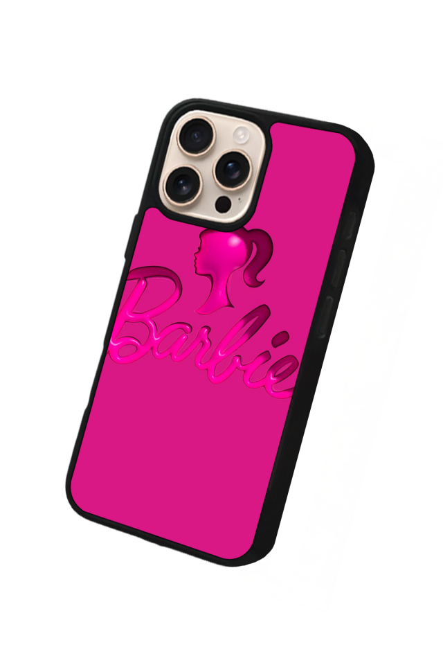 iPhone 16 Pro Max Uyumlu Barbie Tasarımlı Glossy Premium Kılıf