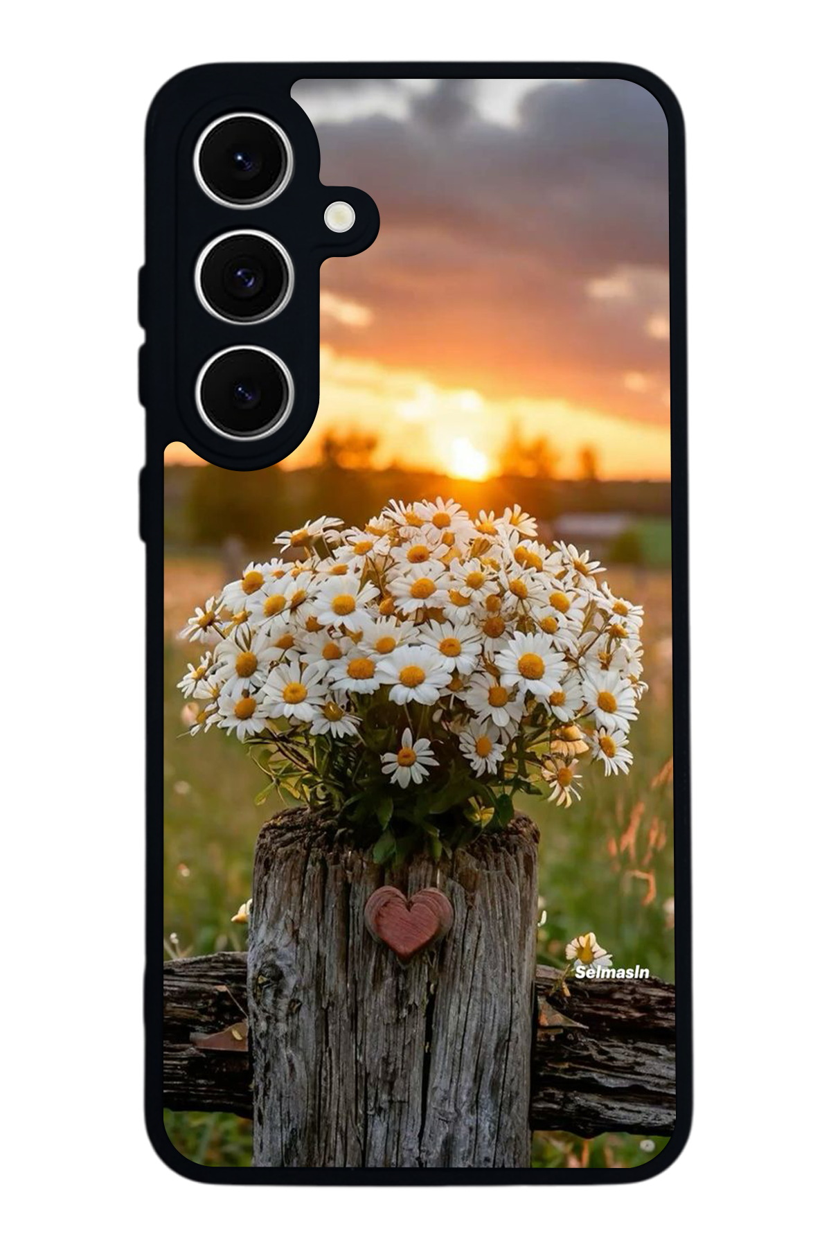 Samsung Galaxy A16 Uyumlu Cicek Tasarımlı Glossy Premium Kılıf