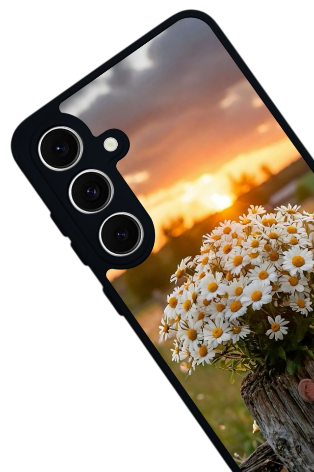 Samsung Galaxy A16 Uyumlu Cicek Tasarımlı Glossy Premium Kılıf