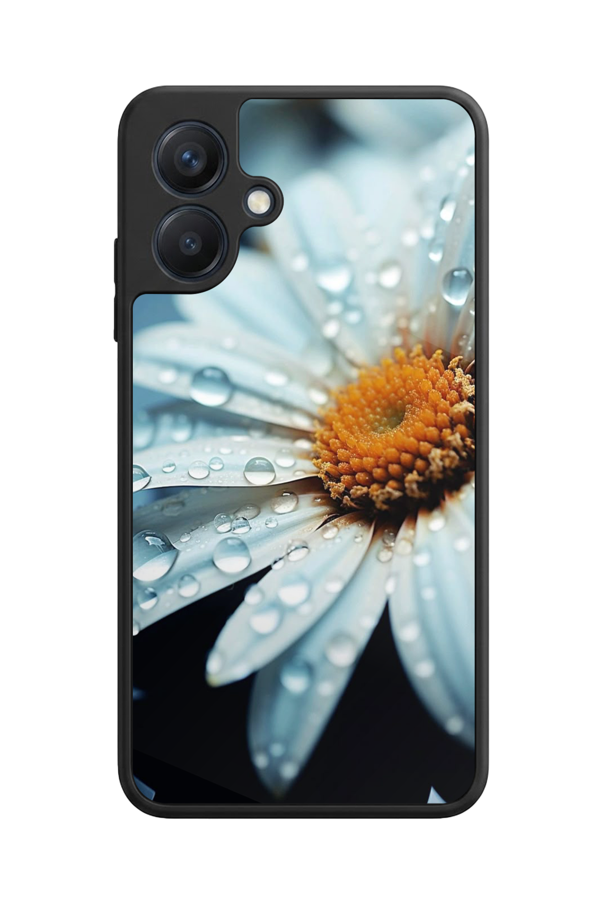 Samsung Galaxy A07 Uyumlu Cicek Tasarımlı Glossy Premium Kılıf