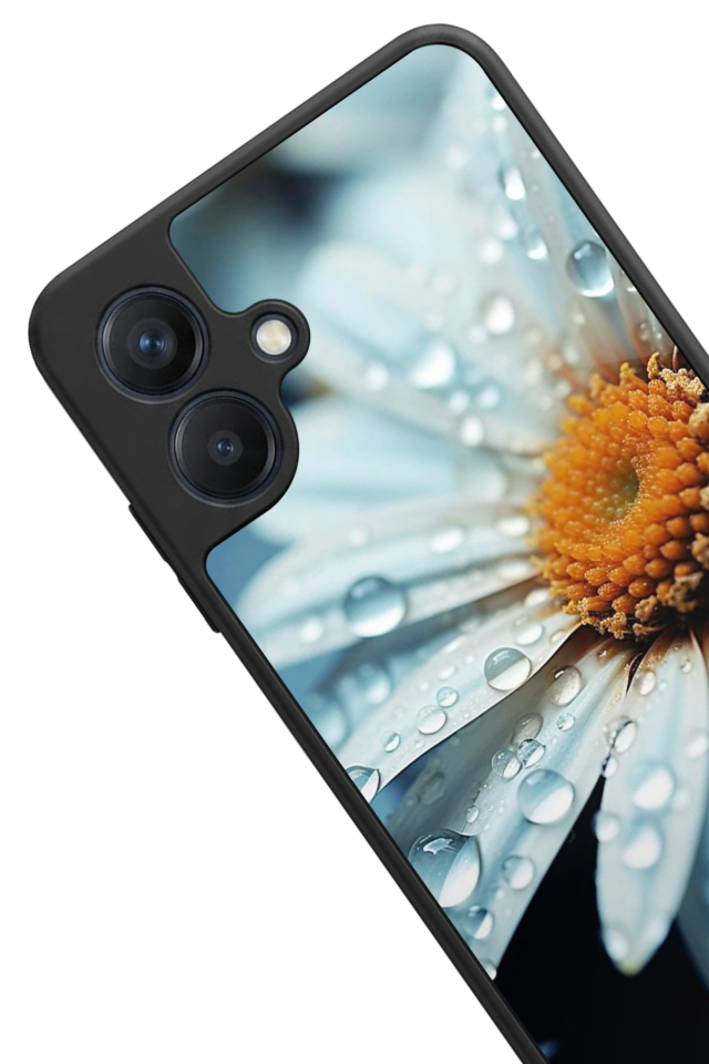 Samsung Galaxy A07 Uyumlu Cicek Tasarımlı Glossy Premium Kılıf